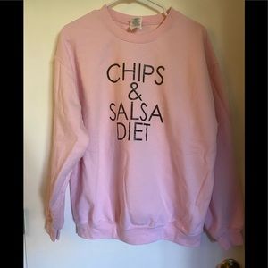 Chips & Salsa Diet Sweatshirt